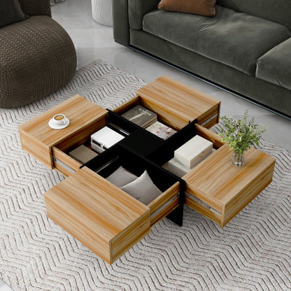 Hidden Storage Coffee Table – Expandable Modern Living Room Table