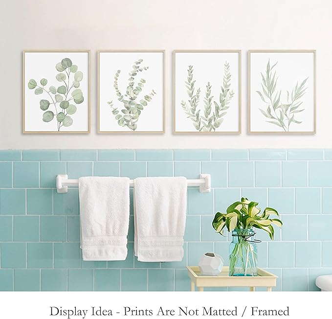 Botanical Wall Art Set – Minimalist Canvas Decor