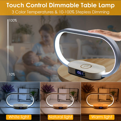 Modern Touch Bedside Lamp – Cozy Ambient Lighting