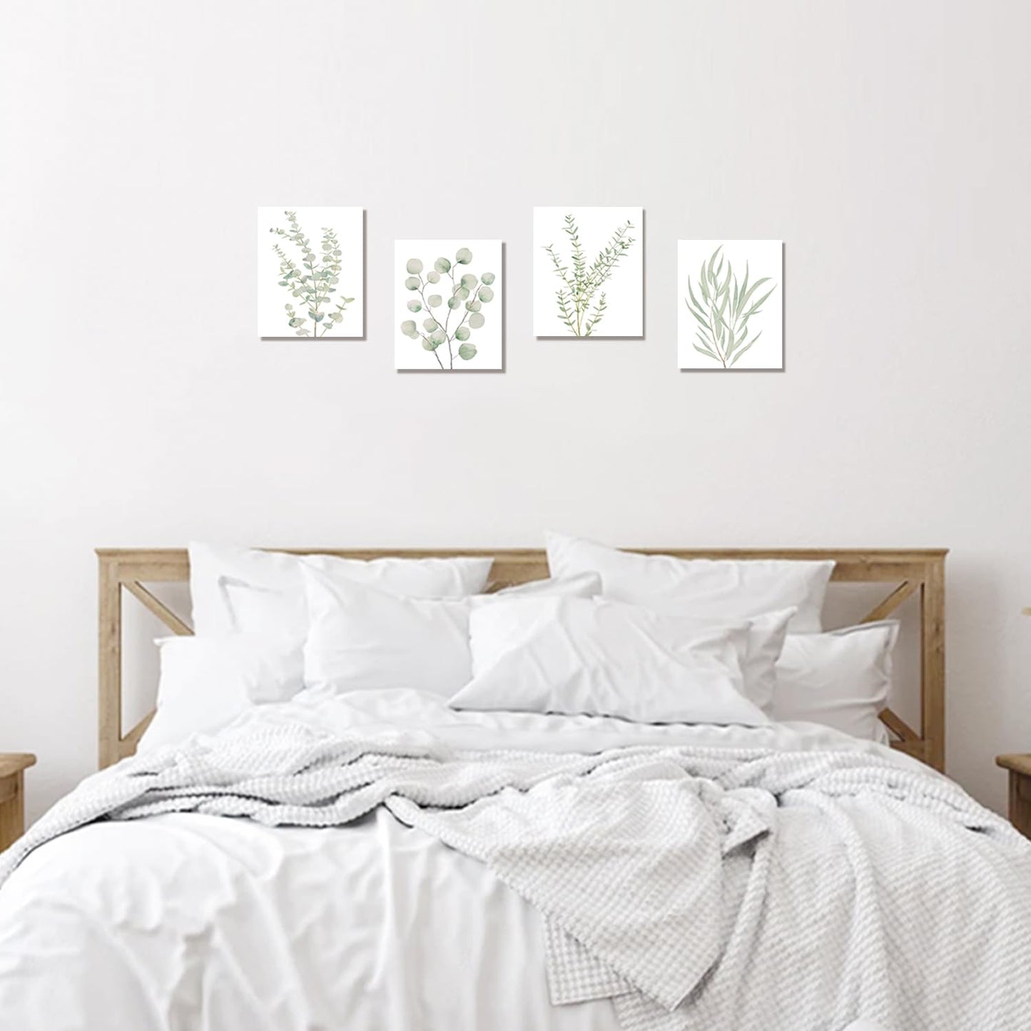 Botanical Wall Art Set – Minimalist Canvas Decor