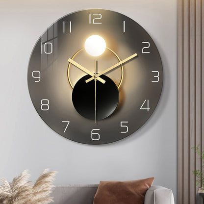 Modern Minimalist Wall Clock – Sleek Silent Home Decor