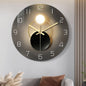 Modern Minimalist Wall Clock – Sleek Silent Home Decor