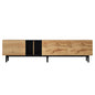 Modern TV Stand – 80” Entertainment Center with Storage