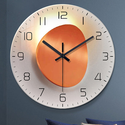 Modern Minimalist Wall Clock – Sleek Silent Home Decor