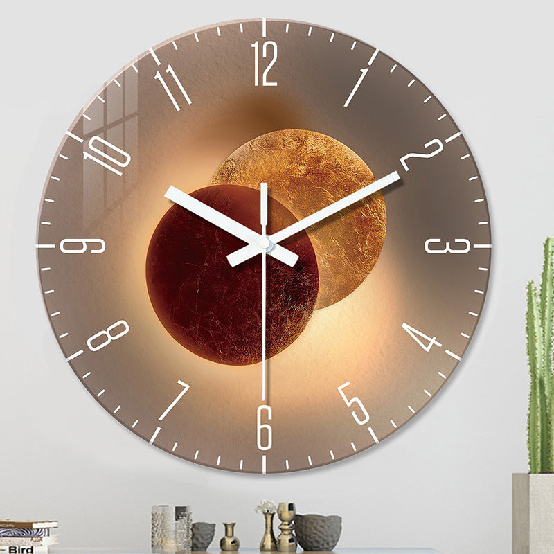 Modern Minimalist Wall Clock – Sleek Silent Home Decor