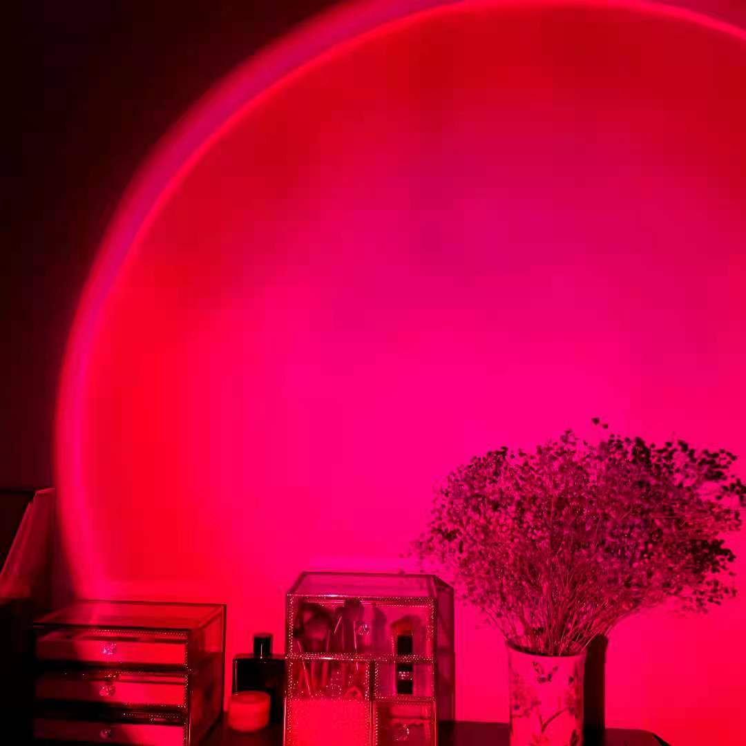 Sunset Projection Lamp – Warm Ambient LED Light