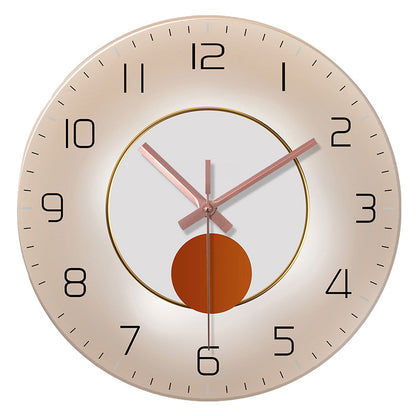 Modern Minimalist Wall Clock – Sleek Silent Home Decor