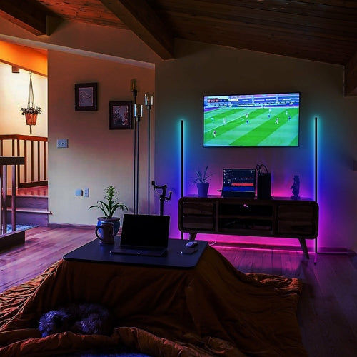 Cozara Ambient Corner Floor Lamp – Modern Cozy LED Lighting