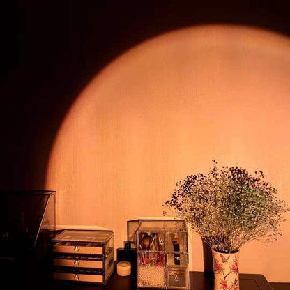 Sunset Projection Lamp – Warm Ambient LED Light