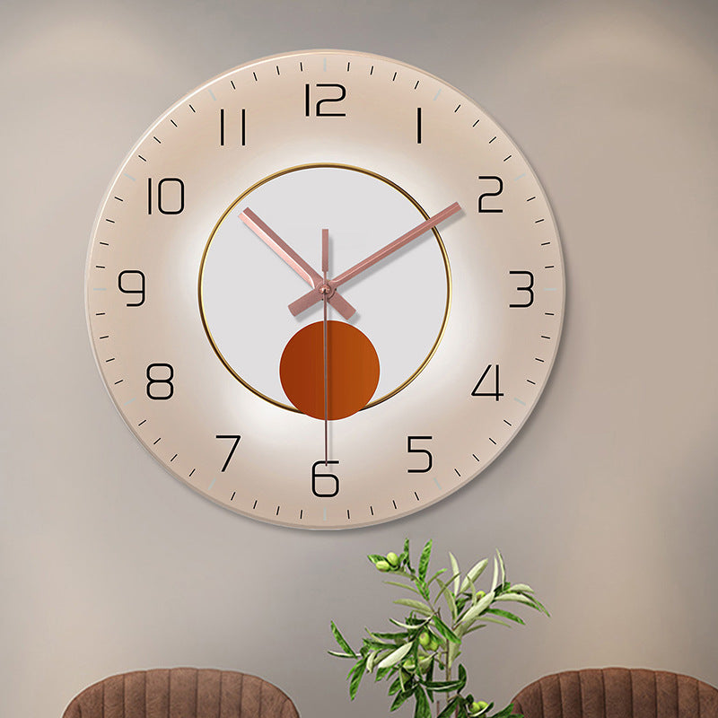 Modern Minimalist Wall Clock – Sleek Silent Home Decor