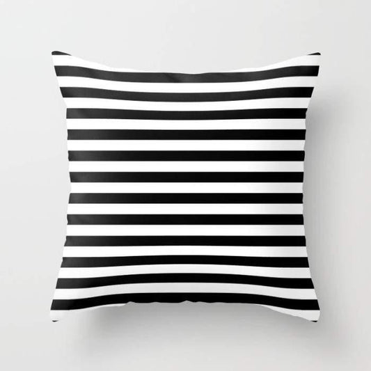 Cozara Minimal Striped Pillow Cover – Modern Cozy Accent Cushion