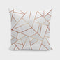 Cozara Stone & Copper Accent Pillow Cover – Modern Cozy Texture